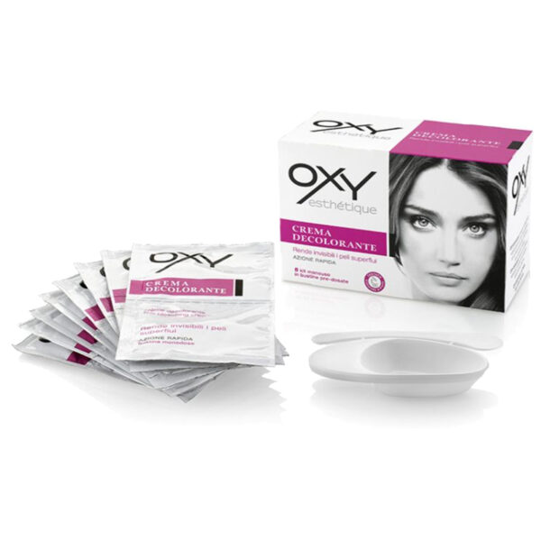 OXY Crema Decolorante 8 Doppie Bustine Monodose