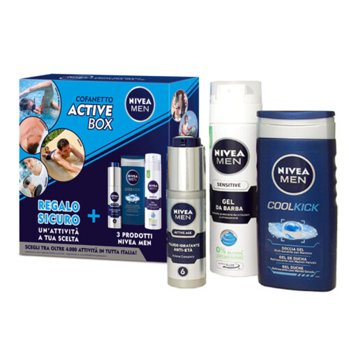 Cofanetto uomo NIVEA MEN SENSITIVE Balsamo dopobarba 100ml + Schiuma da  barba 200ml + Deo Roll-On 50ml - Profumeria Online