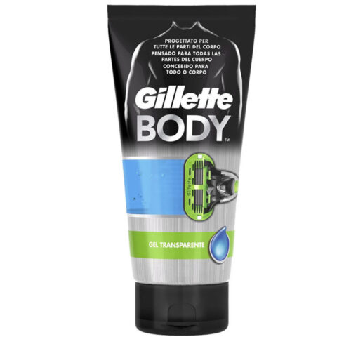 GILLETTE BODY Gel Transparente per Rasatura 175ml