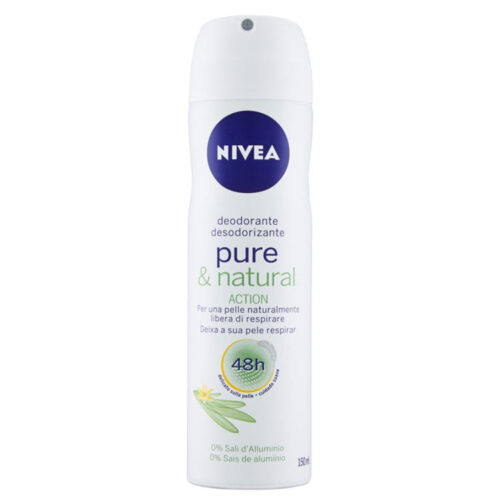 NIVEA PURE & NATURAL deodorante spray 150ml