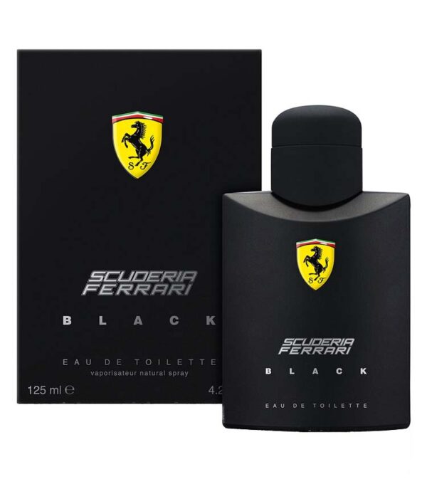 SCUDERIA FERRARI BLACK edt 125ml uomo