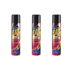 Stock 3 Pz Insetticida FLASH Spray per scarafaggi e formiche 250ml Profumata