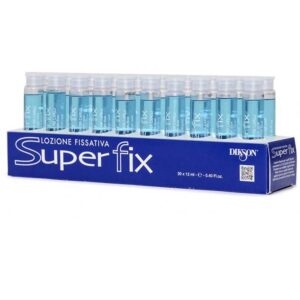 DIKSON SUPER FIX Lozione Fissativa per Capelli, 20 fiale da 12 ml.