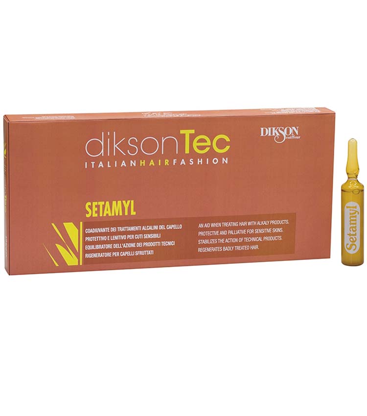 DIKSON TEC SETAMYL Lozione per Capelli 12 fiale 12ml - Profumeria Online