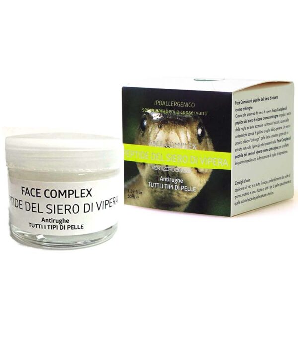 FACE COMPLEX PEPTIDE DEL SIERO DI VIPERA Crema Viso Antirughe 50ml