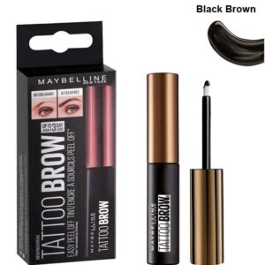 MAYBELLINE TATTOO BROW Tinta per Sopracciglia black brown