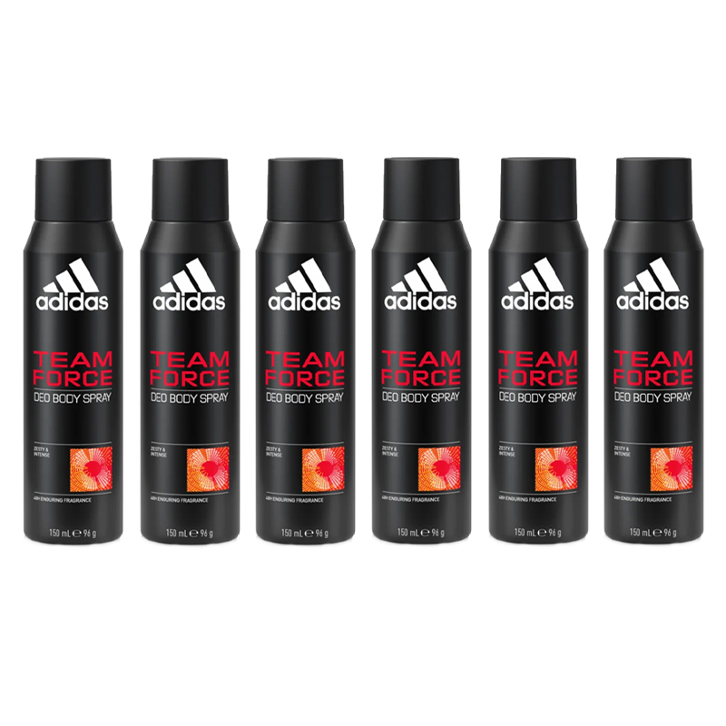 Team Force Deodorante Spray Uomo 48h 150ml Adidas